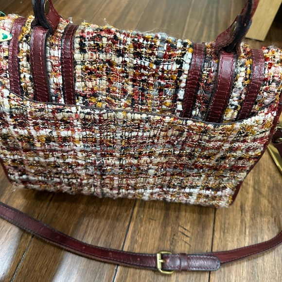 Patricia Nash Chic Multicolor Tweed Handbag - Picture 7 of 11
